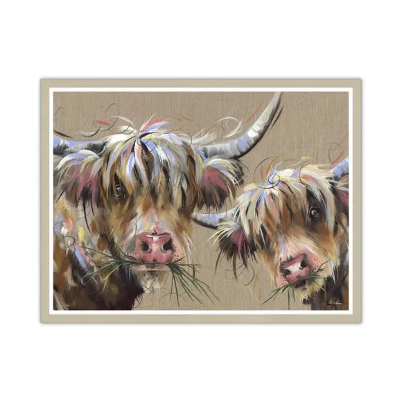 Artko Me and Moo Framed Print 3