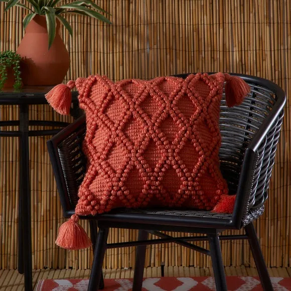 Alda Outdoor Square Filled Cushion 1