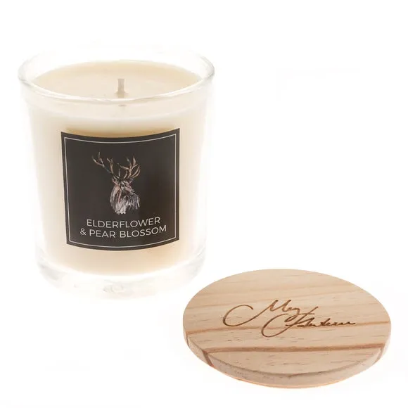 Meg Hawkins Elderflower & Pear Blossom Stag Candle 2