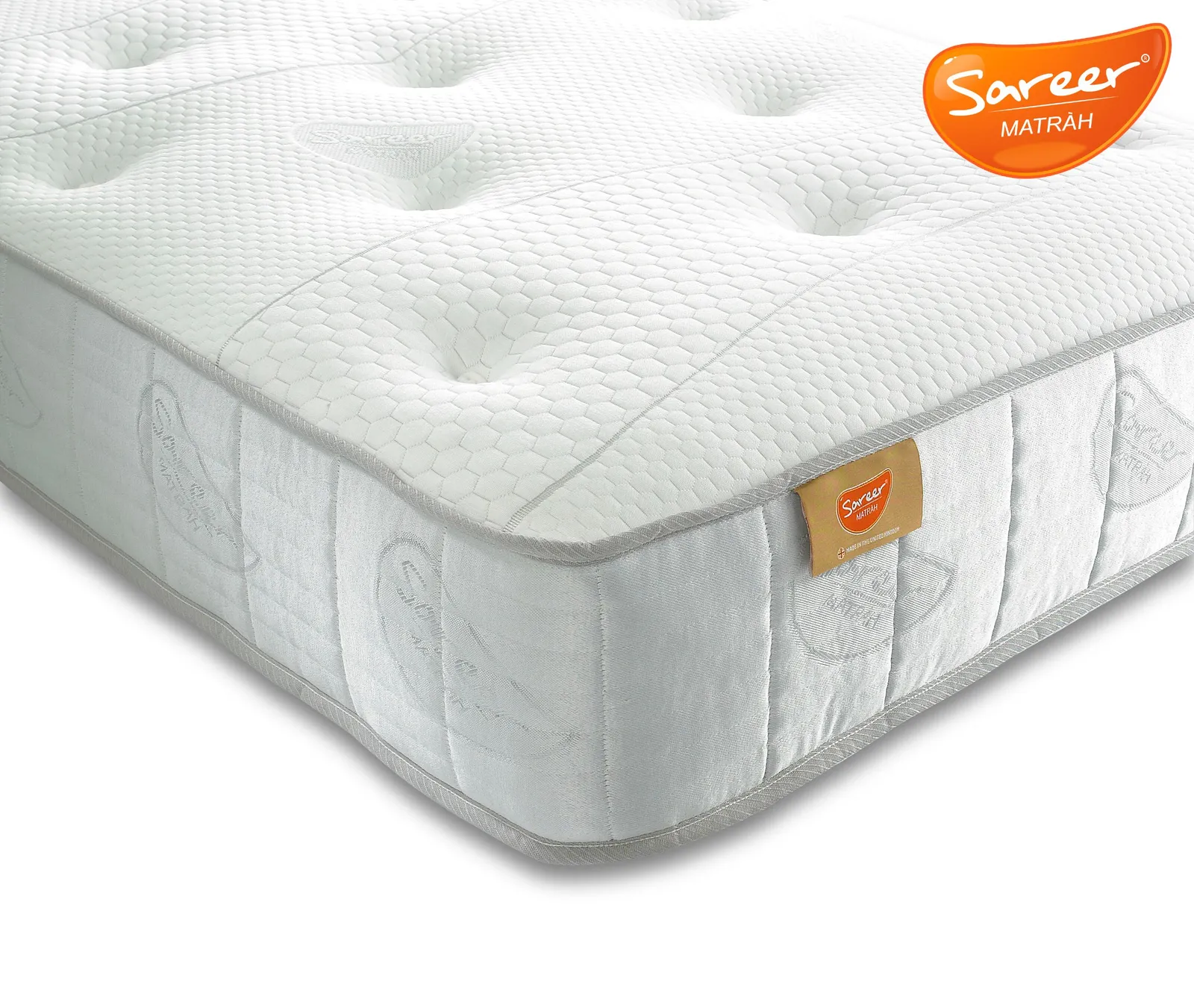 Sareer Furniture Limited Pocket Memory Foam Mattress in White