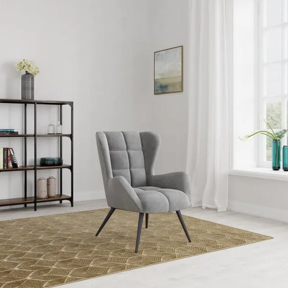 Dalton Velvet Accent Chair
