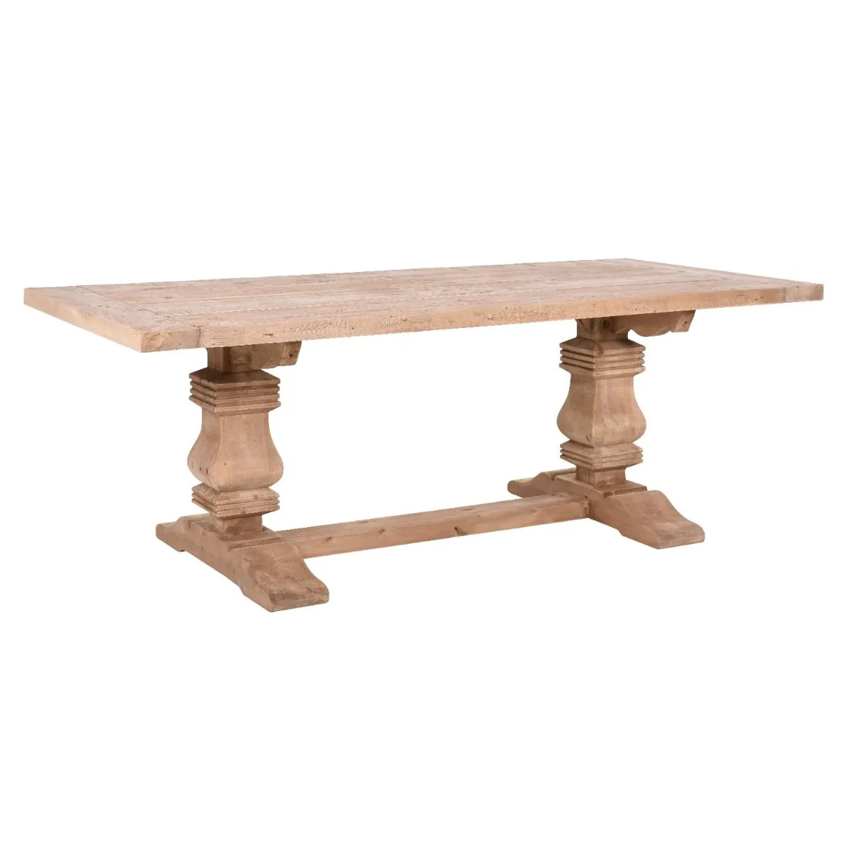 Timothy Oulton Georgian Architectural Dining Table Small, Neutral Wood | Barker & Stonehouse 5
