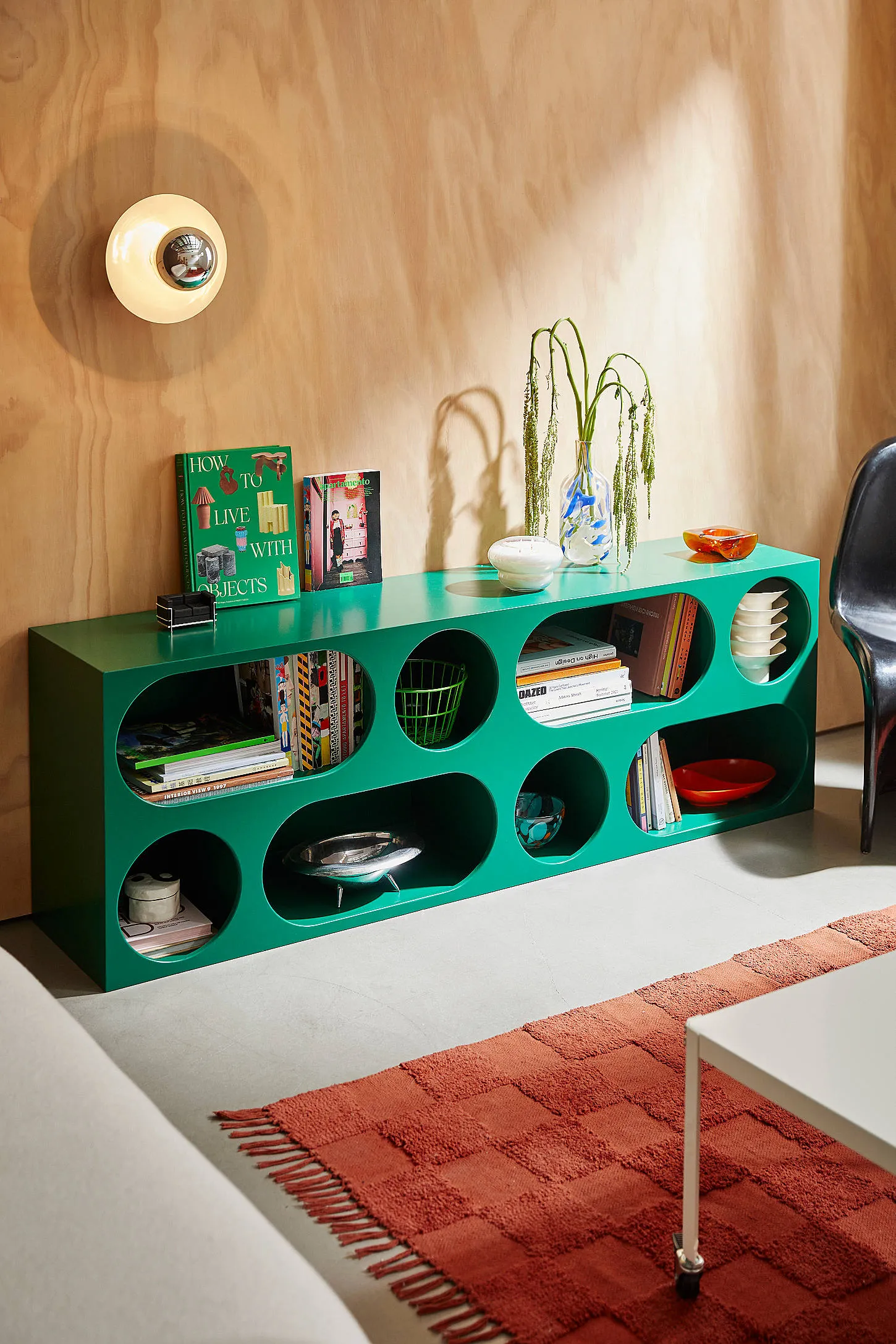 Ebba Green Console Table - Green