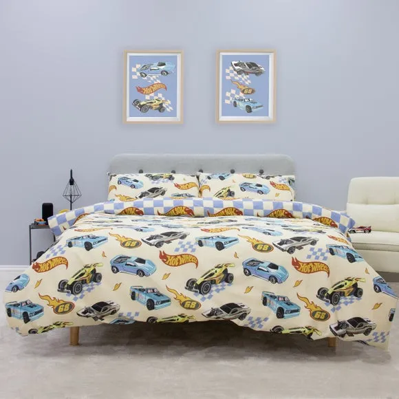 Hot Wheels Duvet Cover and Pillowcase Set 2
