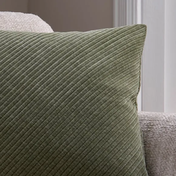 Diagonal Rib Square Cushion 2