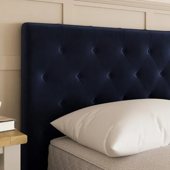 Emberly Velvet Ottoman Bed Frame 6
