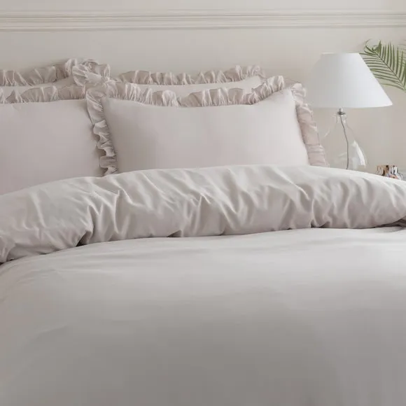 Briona Frilled Edge Duvet Cover & Pillowcase Set 5