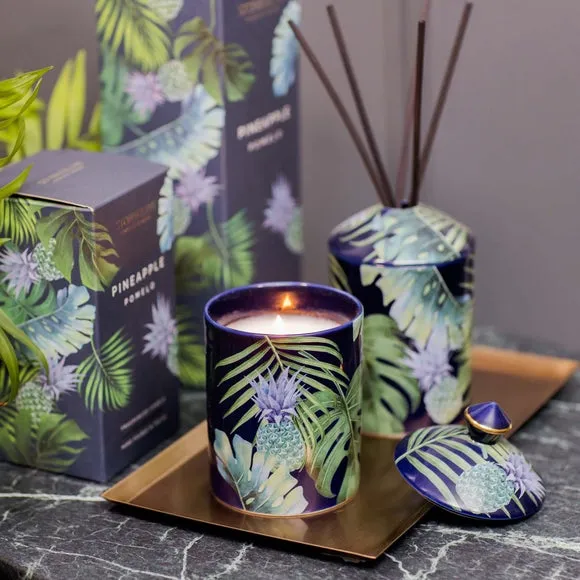 Stoneglow Urban Botanics Pineapple Pomelo Ceramic Candle
