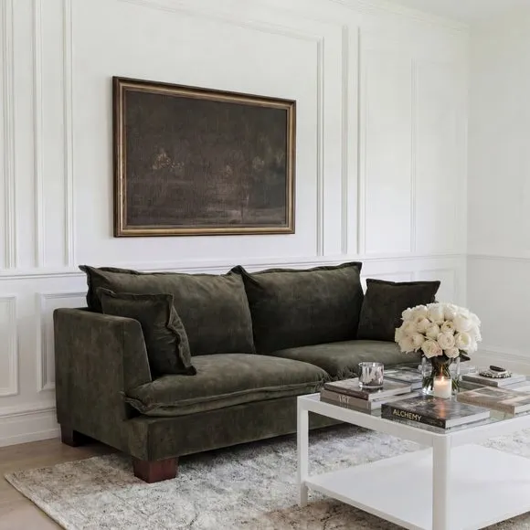 Suffolk Chenille 3 Seater Sofa