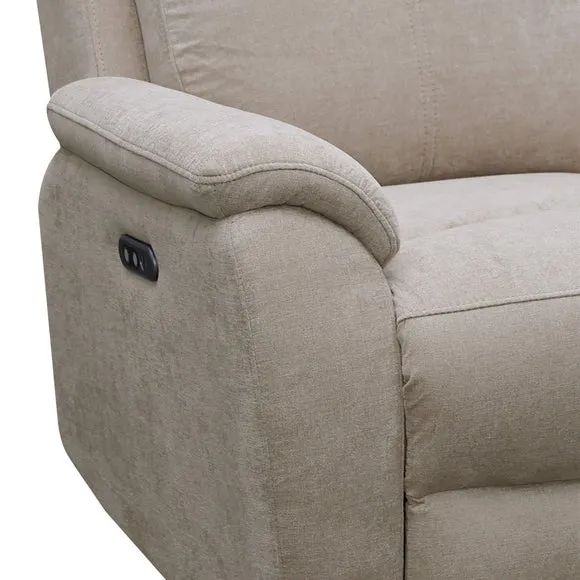 Aspire Kingsmere Chenille Power Recliner Armchair 6