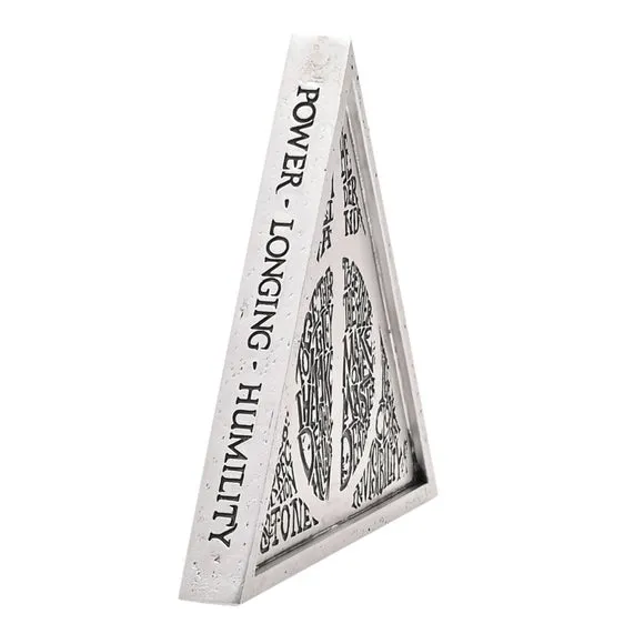Harry Potter Dark Arts Deathly Hallows Triangle Ornament 3