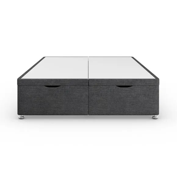 Everyday End Opening Ottoman Bed Frame, Woven Fabric 3