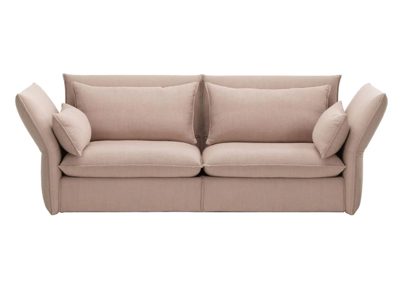 Vitra Mariposa 2 Seater Sofa Dumet Pale Rose Beige 1