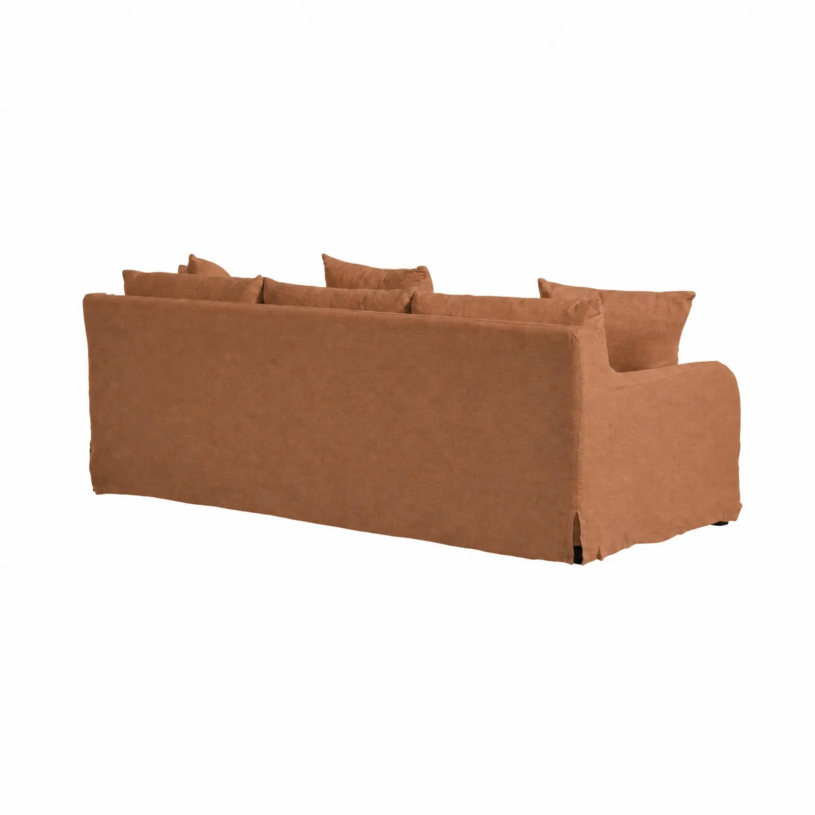 Charlbury 3 Seater Sofa, Brown Fabric | Barker & Stonehouse 3