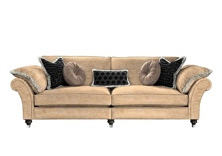 Princeton Ruched Grand 4 Seater Split Frame Sofa