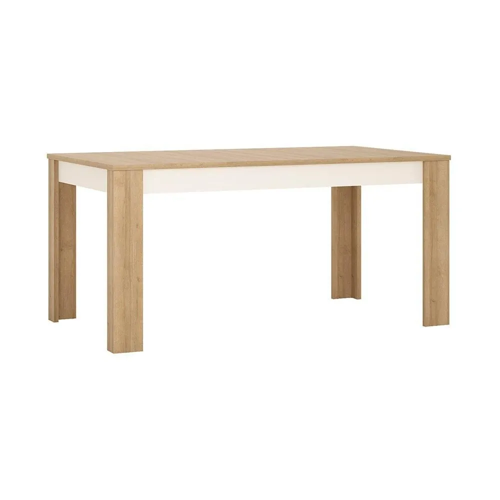 Furniture To Go Lyon Large Extending Dining Table 160-200cm in White