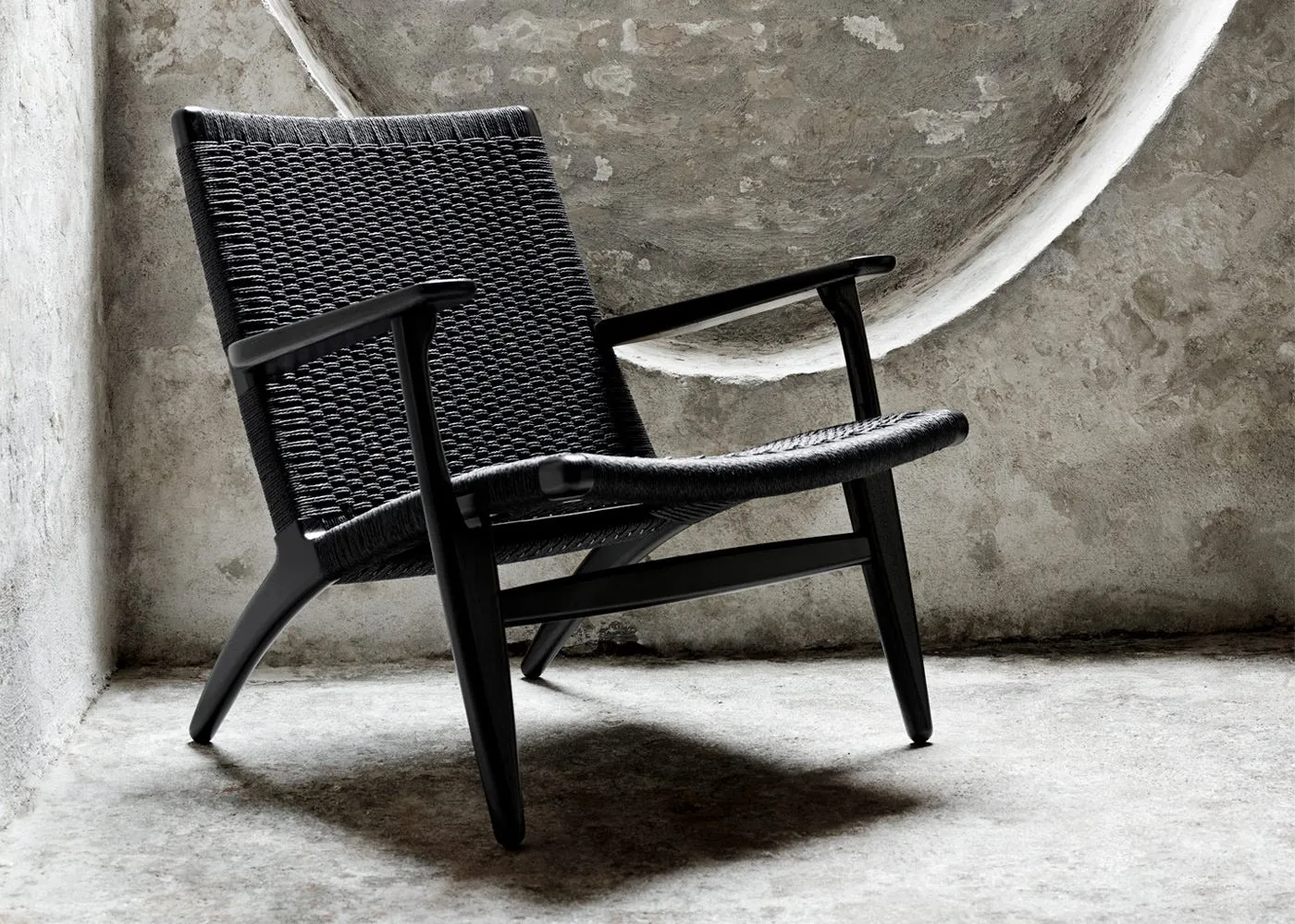 Carl Hansen & Son CH25 armchair Oak Oil / Natural cord 2