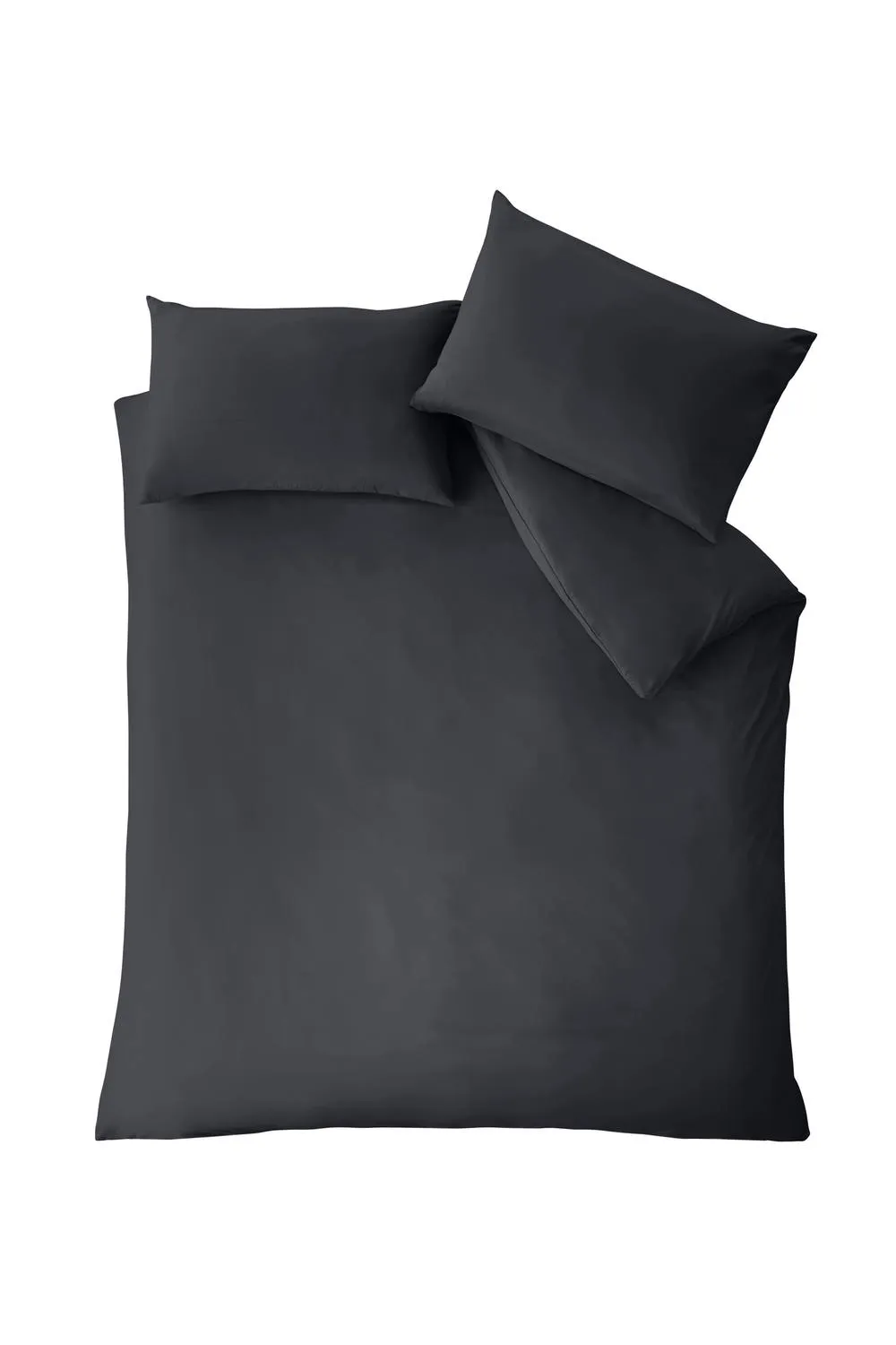 Catherine Lansfield So Soft Non Iron Duvet Cover Set in Black 4