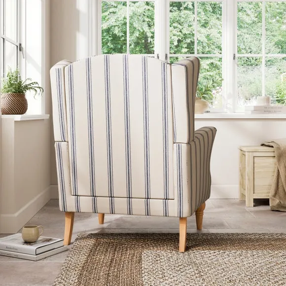 Charnwood Folkstone Stripe Grande Armchair 2