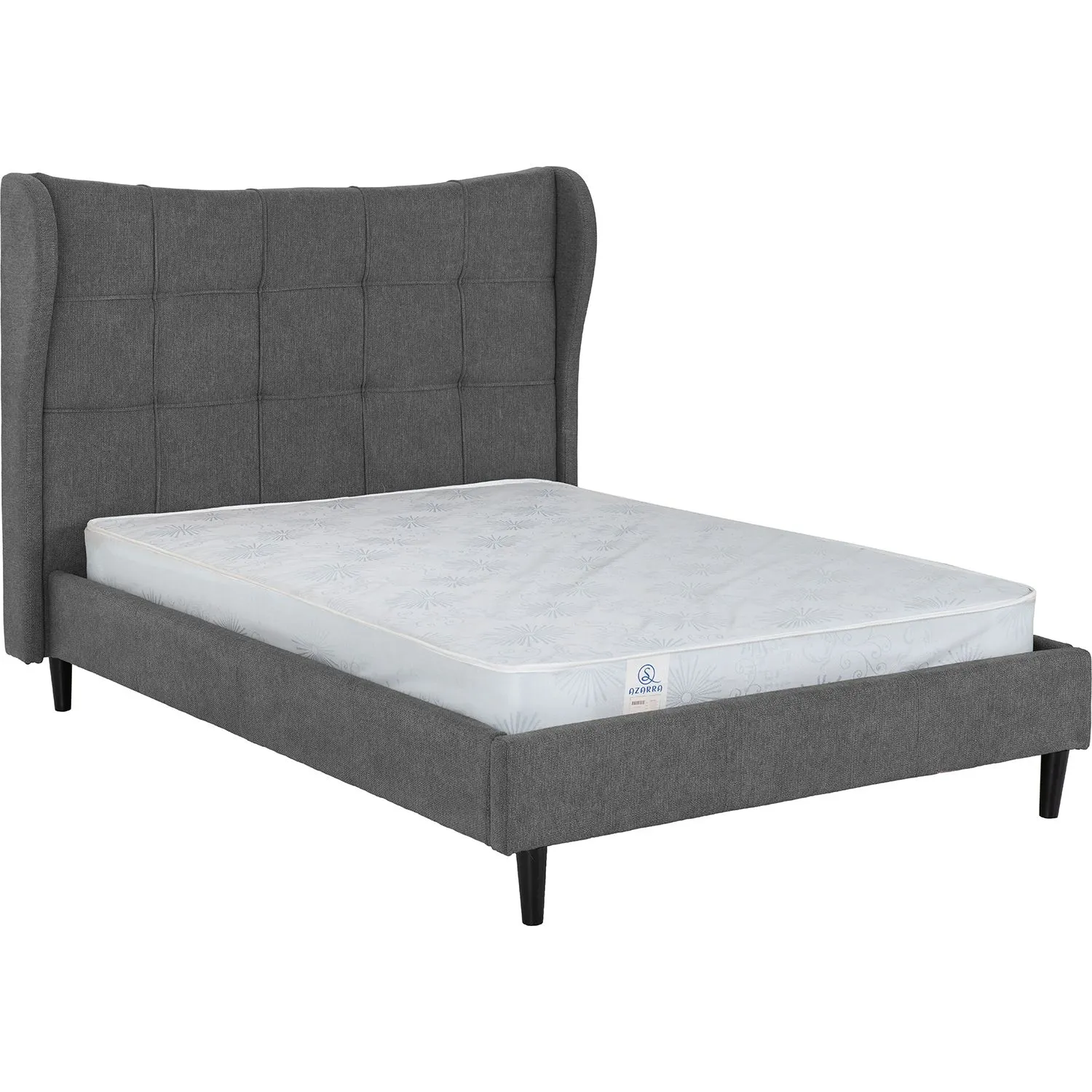 Seconique Verona 5' (King) Bed in Grey 6