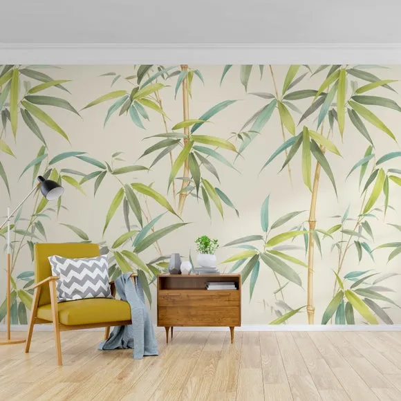 Bamboo Wall Mural 2
