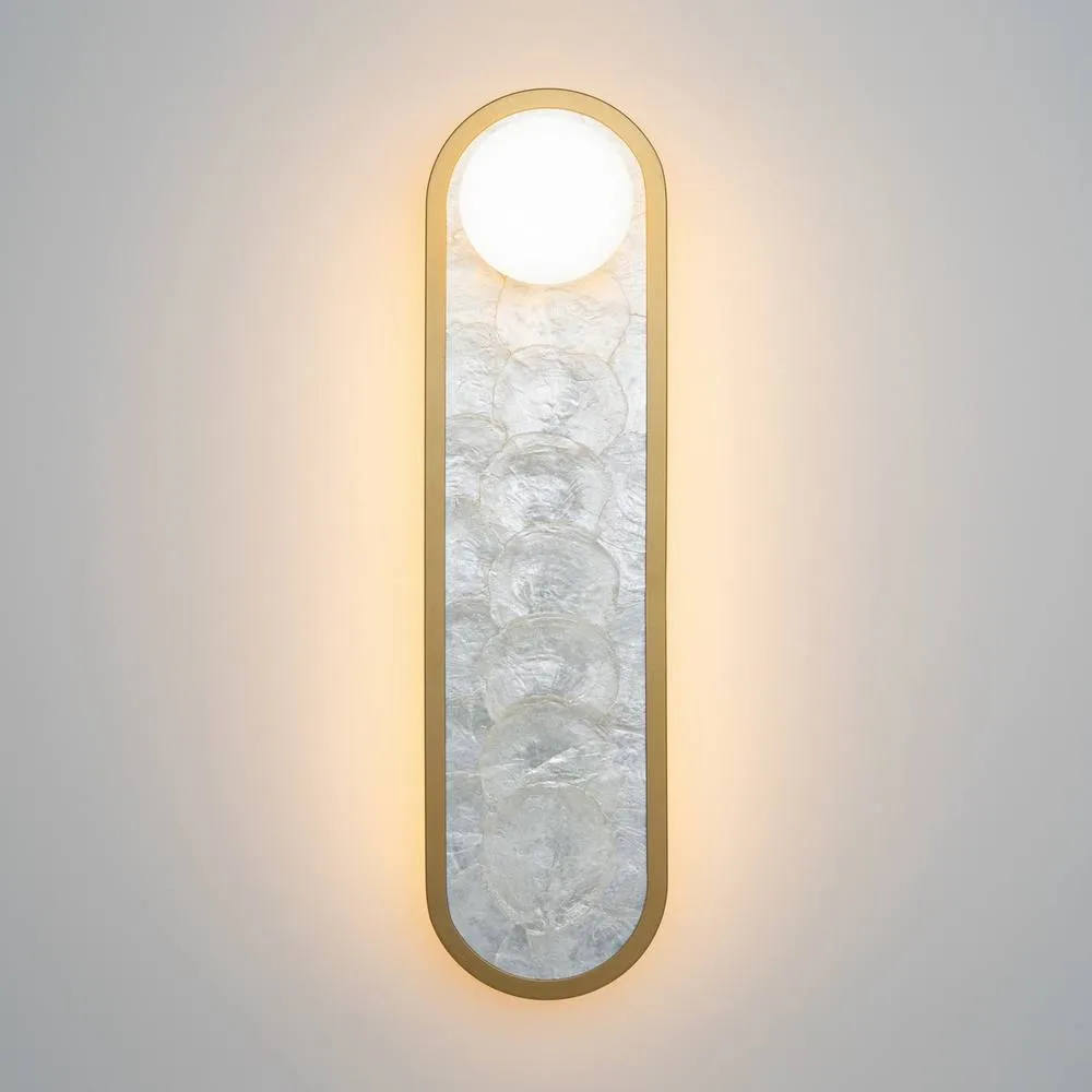 Netlighting Blink LED Wall Lamp Brass in Gold 5