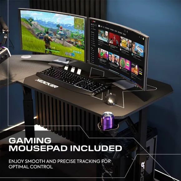 X Rocker Cougar Corner Gaming Desk 4