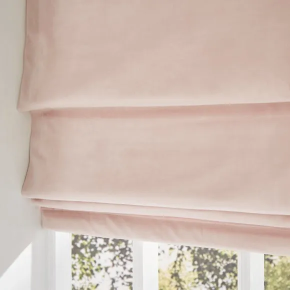 Recycled Velour Roman Blind 3