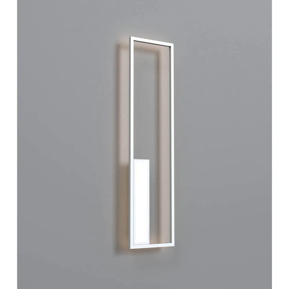 Netlighting Boutique Rectangle Wall Lamp 50W LED 3000K 2740lm White 3yrs Warranty 2