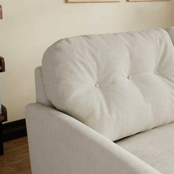 Sven Soft Texture Chenille Large Corner Chaise Sofa 3