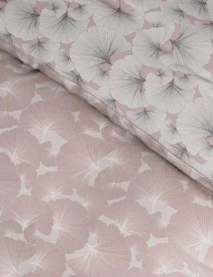 M&S Cotton Blend Ginkgo Bedding Set