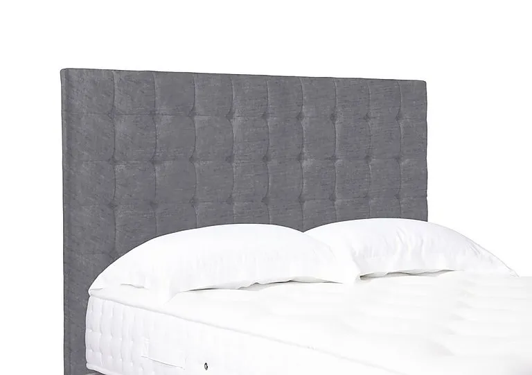 Artisan Collection Dot Medium Floor Standing Headboard - Single - Aston Steel