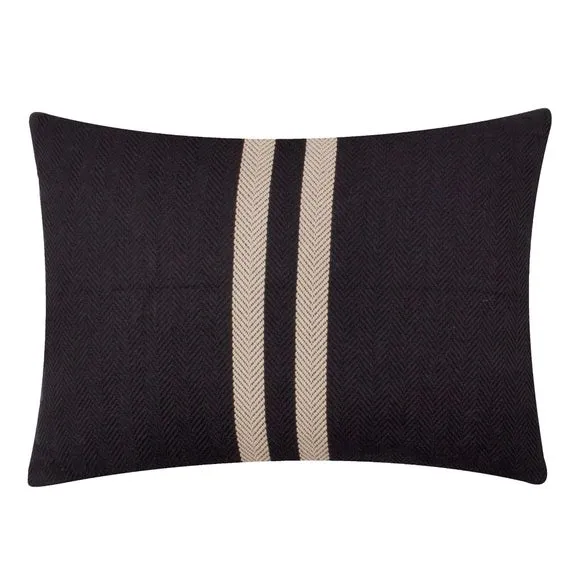 Benton Herringbone Rectangular Cushion 3