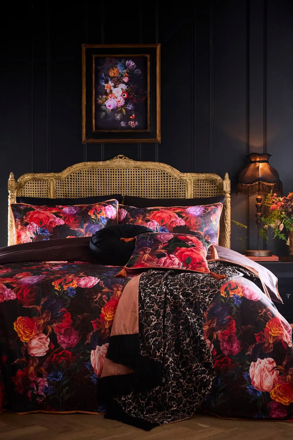 Laurence Llewelyn-Bowen 'Grande Chintz' 100% Cotton Sateen Duvet Cover Set 5