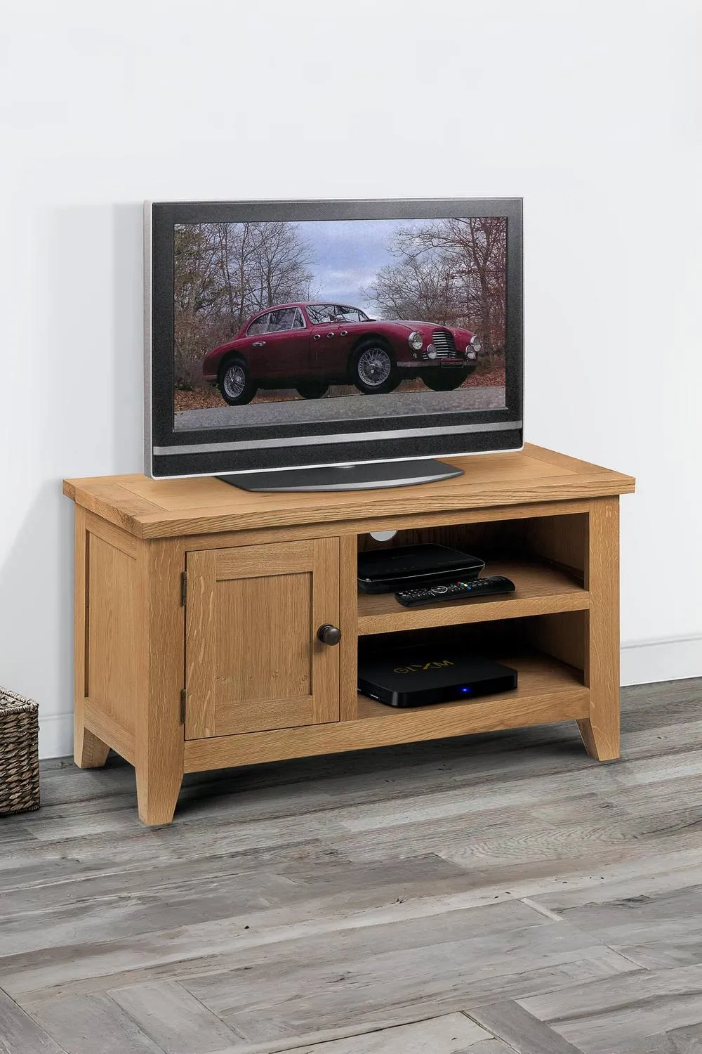 Julian Bowen Astoria TV Unit in Light Oak