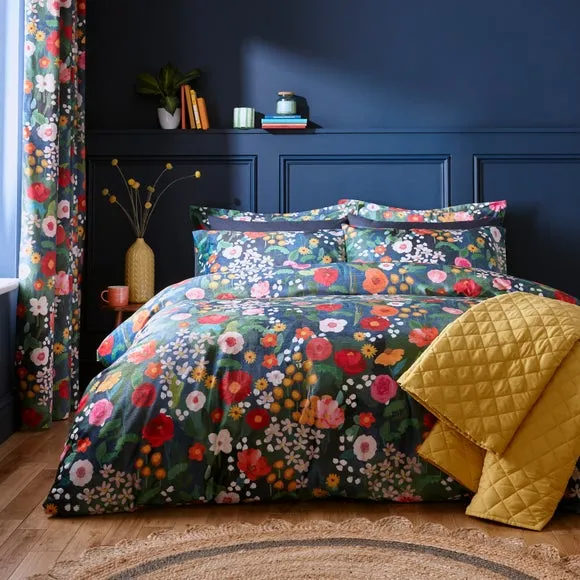 Midnight Garden Duvet Cover & Pillowcase Set 1