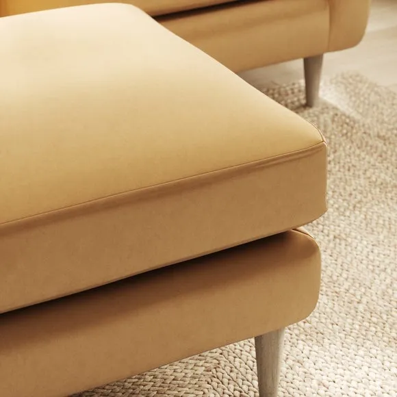 Sven Opulent Velvet Footstool 5