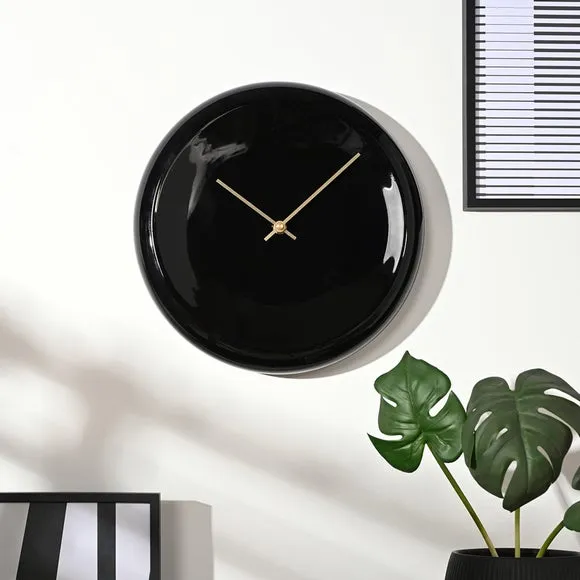 Interval Ceramic Disc Round Wall Clock 6