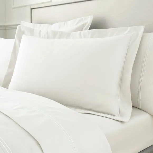 Dorma Egyptian Cotton Sateen 1200 Thread Count Oxford Pillowcase