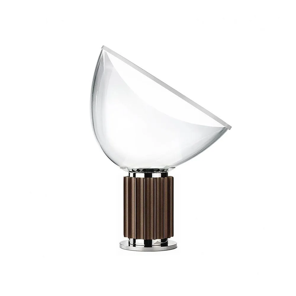 Flos Taccia LED Table Lamp Anodized Bronze Small 2