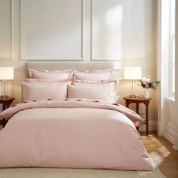 Dorma Crisp & Fresh 400 Thread Count Egyptian Cotton Percale Oxford Pillowcase 4