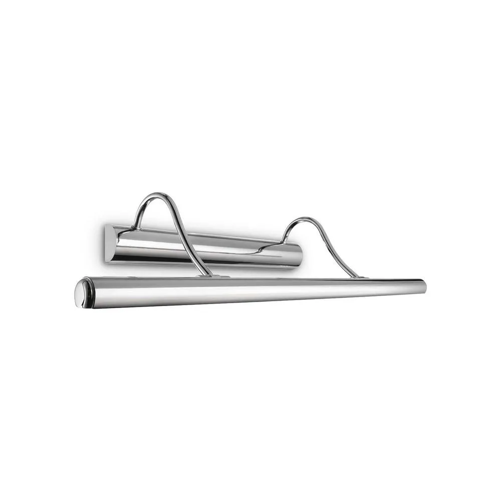 Netlighting Mirror 4 Light Picture Wall Light Chrome G9 in Grey
