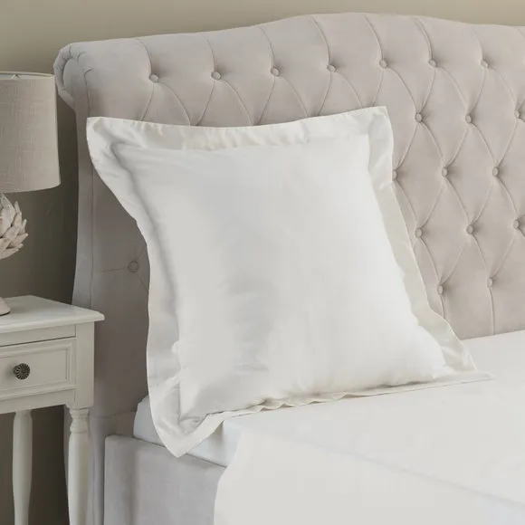 Dorma Classic Cotton Sateen Continental Pillowcase 2