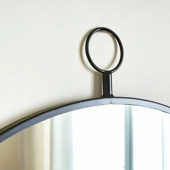 Loop Top Round Wall Mirror 2