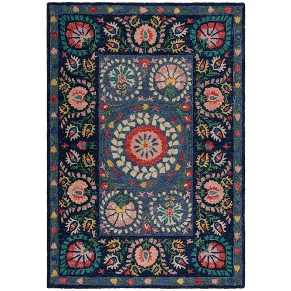 Hani Floral Wool Rug 5