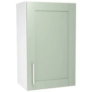 Wickes Ohio Reed Green Shaker Wall Unit - 450mm