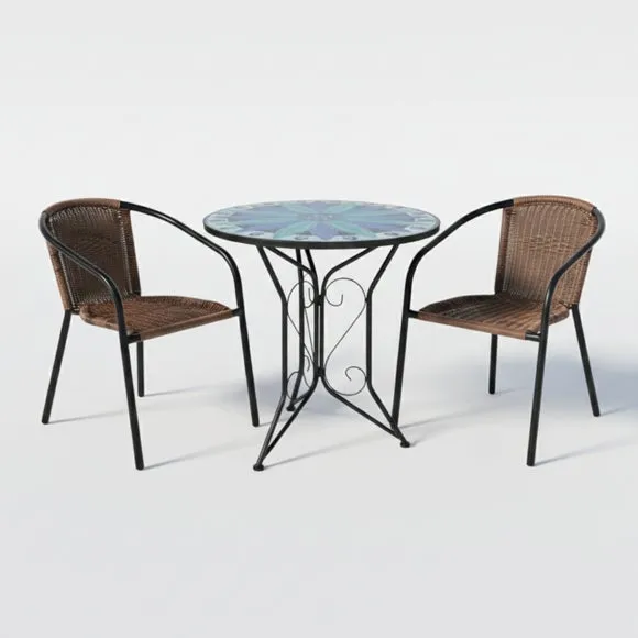 Fairgrove Bistro Set with 2 Springdale Chairs 2