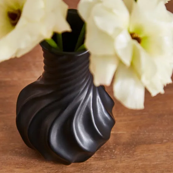 Organic Twist Ceramic Bud Vase 2