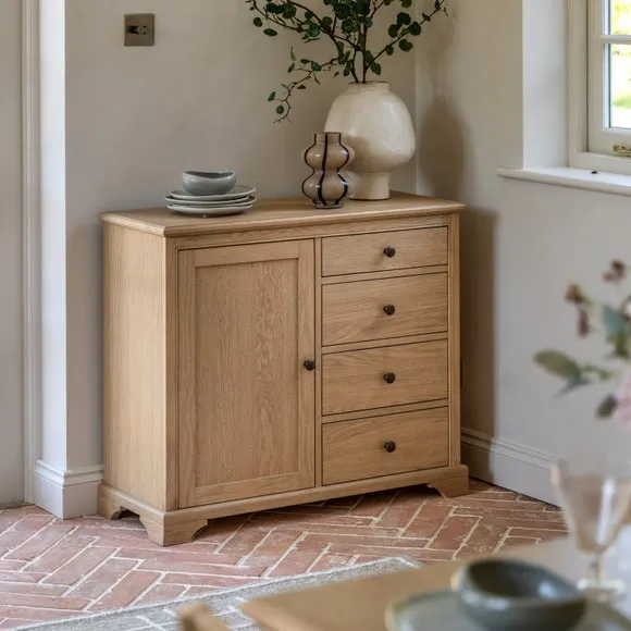 Cedar & Sage Marion 1 Door 4 Drawer Sideboard 4