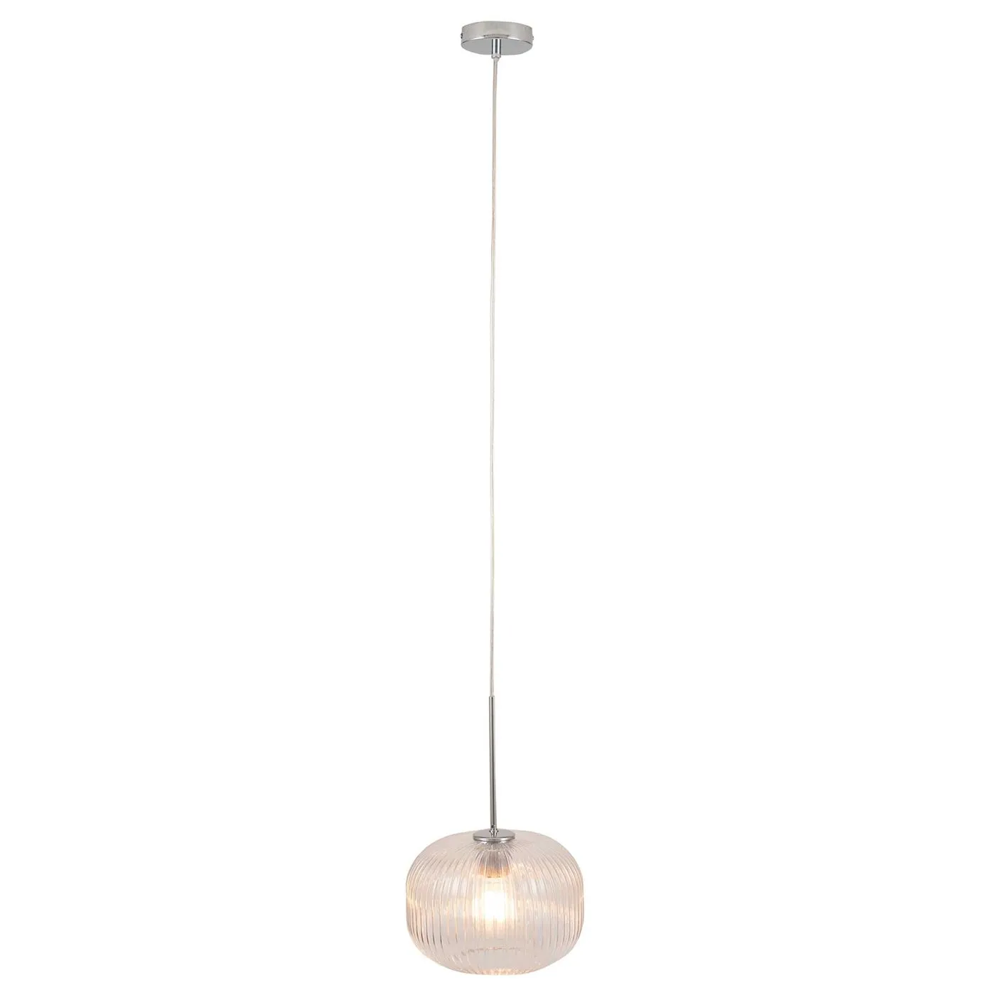 Glass Silver Pendant Light | Barker & Stonehouse 4